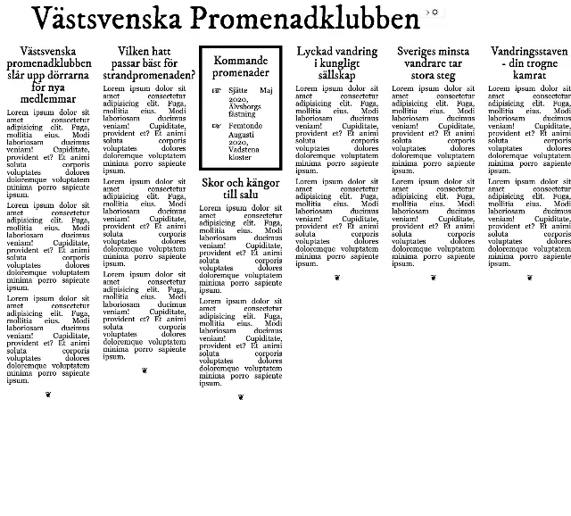 A flex layout that overflows to the right. Screenshot.